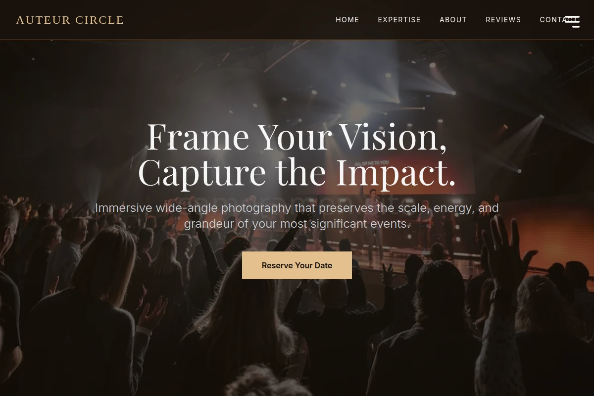 Wide-angle Event Photography