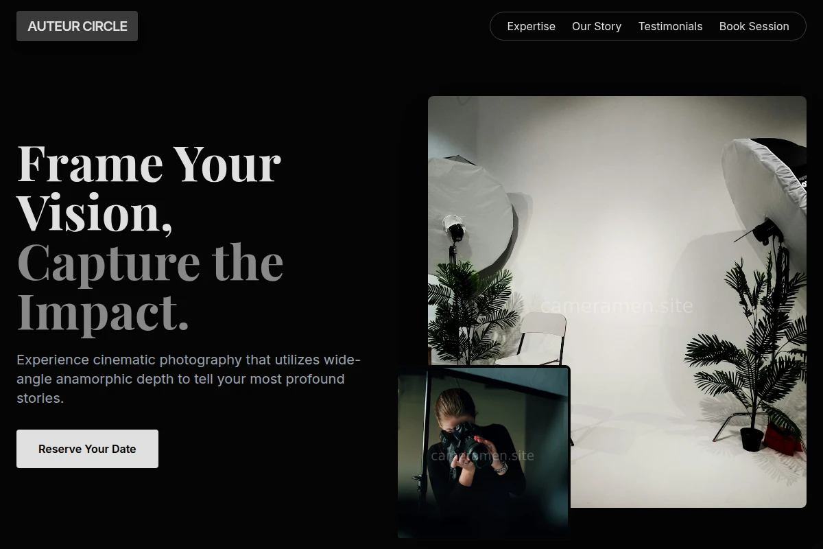 Anamorphic Photography Studio