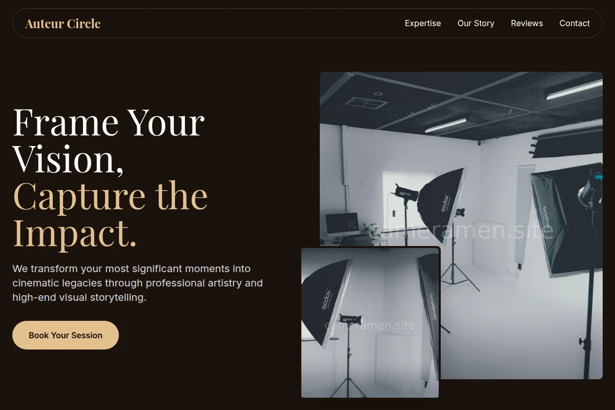 Cinematographer Photography Studio