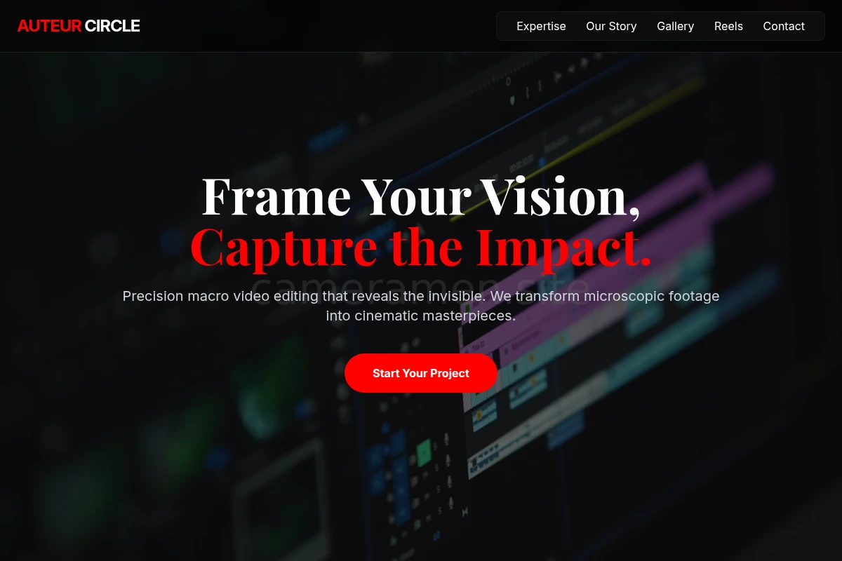 Macro Video Editing