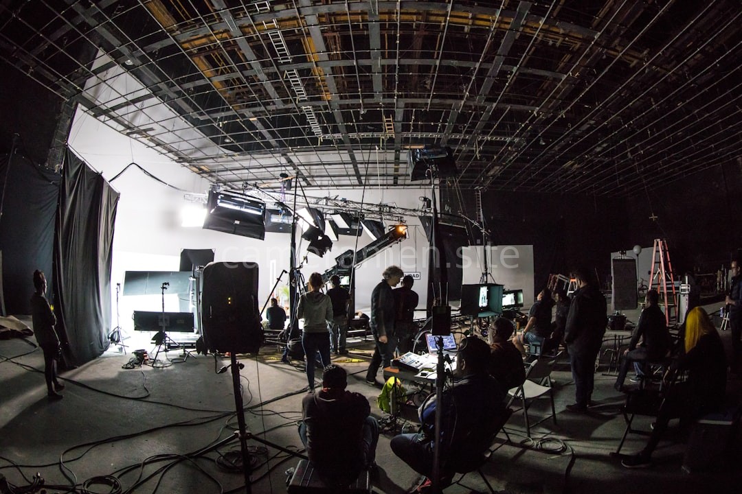 Cinematic lighting setup